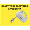 sbattitore kooper SBATTITORE ELETTRICO 5 VELOCITÀ,mescola,monta,frulla impasta!Creme impasti dolci