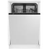 Beko DIS35020 Lavastoviglie Incasso 45 cm Slim 10 Coperti E a Scomparsa totale