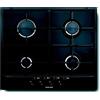 Glem Gas Piano cottura 4 fuochi a Gas 60 cm Incasso Nero - GT64BK