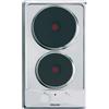 Glem Gas Piano cottura elettrico incasso 2 Fuochi 30 cm Inox GT320IX Domino