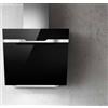 Elica Cappa Cucina Aspirante a Parete 60 cm Vetro Nero PRF0117381 MAJESTIC BL/A