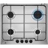 ELECTROLUX RGG6242OOX Piano Cottura INOX da Incasso a Gas 4 Fuochi Serie 300 Sof