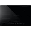 Whirlpool Piano Cottura 4 Fuochi a induzione 77 cm Nero WF S1577 CPNE