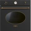 Smeg Forno Elettrico Ventilato da Incasso 70 L 60 cm Classe A Antracite SF68C1AO