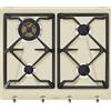SMEG SRV864POGH Piano cottura 60cm, Panna, comandi Frontali, Estetica Coloniale,
