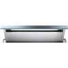 Foster 👻Foster Ghost 2451120 Cappa Downdraft da Piano Inox Satinato Vetro Nero 120 cm