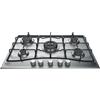 Hotpoint Ariston Piano cottura 5 Fuochi incasso a gas L 75 cm Inox PCN752T/IX