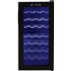 MONSTERSHOP Cantinetta Frigo Vino 78L 28 Bottiglie Porta in Vetro LED Pannello Touch 8-18°C