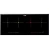FOSTER Piano Cottura Induzione 4 Fuochi 90cm Vetroceramica Nero Induction Bridge
