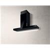 Elica Cappa Cucina Aspirante a Parete 60x32 cm Classe A colore Nero PRF0146264