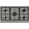 FOSTER 7017032 Piano Cottura 5 Fuochi Gas Inox Griglie Ghisa cm. 86 x 50