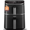 Turbo Tower Friggitrice Ad Aria 10,8L Con Cestelli Verticali, Cottura Salvaspazi