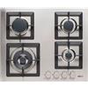 Elleci Piano Cottura Cucina Gas 4 Fuochi Moderno Inox Elleci Plano 60 PIAP601INWS