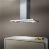 Elica Cappa Cucina Aspirante Isola 90 cm Acciaio GALAXY ISLAND WHIX/A/90X45