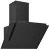 SILVERLINE 3424.6.733.01 Cappa a Parete 3 Velocità Vetro Nera Classe C cm 60x40