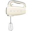 Smeg HMF01CREU Sbattitore elettrico 50's Style Colore Panna Potenza 250 W