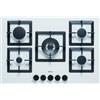 Elleci Piano Cottura a Gas ad Incasso 5 Fuochi Colore Bianco Plano 75 cm PGSP75168CS El