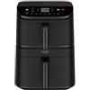 Cosori CAF-DC121-ADER Doppia 10,8 L Indipendente Friggitrice ad aria calda Nero