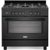 De Longhi Cucina a Gas Forno Elettrico Termoventilato Antracite PRO 96 MAA ED