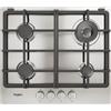 Whirlpool Piano Cottura a Gas 4 Fuochi da incasso 58 cm Acciaio inox TGML 661 IX