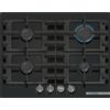 Bosch Serie 4 PNP6B6K40 Piano cottura a gas 60 cm 5 fuochi Vetro Nero