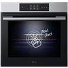 Lg Forno Elettrico Ventilato da Incasso 76 Litri 59 cm A++ Nero/Inox WS9D7651WS LG