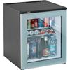 INDEL B Mini Frigo Bar Frigorifero Piccolo 60 Litri Nero K60 ECOSMART PV