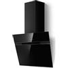 Elica Cappa Aspirante 60 cm a Parete Classe B Nero PRF0199704 Stripe BL/A/60