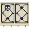 SMEG COLONIALE SRV864POGH Piano Cottura 4 Fuochi Gas Grigle Ghisa STD 60x50 Cm