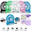 wind fun Mini VENTILATORE Portatile USB Ricaricabile Da Viaggio Led Ufficio Per Auto Casa