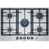 Bosch PCQ7A5M90 Piano Cottura a Gas da Incasso 5 Fuochi in Acciaio Inox 75 cm