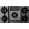 Elica Piano Cottura 5 Fuochi Gas con Cappa 88 cm NikolaTesla Flame EVO