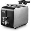 DELONGHI De'Longhi CTX2203.BK Tostapane con Pinze, Controllo Progressivo del Grado di Tos