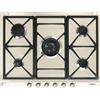 Smeg Piano cottura da incasso a gas 5 Fuochi colore Panna SR775PO