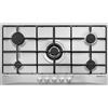 GLEM GAS GT955IX Piano cottura da 90 cm INOX, comandi frontali, 5 fuochi