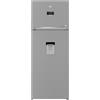 Beko Frigorifero Doppia Porta 455 Lt Classe E No Frost Metal Look RDNE455E40DXBN