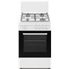 Nikkei Cucina a gas con forno a gas 4 Fuochi 50x50 cm colore Bianco SN554WG