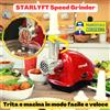 STARLYF SPEED GRINDER Tritatutto Elettrico Tritacarne frullatore lidl moulinex