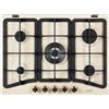 De'Longhi DE LONGHI COUNTRY AVF57PRO Piano Cottura Gas 5 Bruciatori Avena 60x51 cm