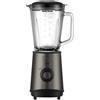 Black & Decker BLACK+DECKER - Frullatore, 800W, caraffa in vetro 1,5L, 2 velocità + Pulse, 4 la