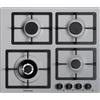 TELMA FLAT60 Piano Cottura a Gas ad Incasso 4 Fuochi 60 cm Colore 71 MQ Allumini