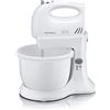 SEVERIN HM 3810 Sbattitore elettrico 300W da 3 litri con ciotola, Mixer cucina c