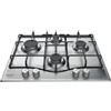 Hotpoint Ariston Piano cottura 4 Fuochi incasso a gas 60 cm Inox PCN 642 IX/HA