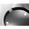 Elica Cappa Cucina Filtrante Isola Sospesa L. 51 cm H. 130 cm Nero Easy BL/F/50