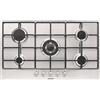 Glem Gas Piano cottura 5 Fuochi incasso a gas 1 Tripla Corona 90 cm Inox GT955IX