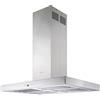 SILVERLINE 4110.2.733.01 Cappa a Isola Illuminazione LED Inox cm 120x66