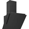 Silverline Cappa Cucina 90 Filtrante a Parete Profondità 40 cm Vetro Nero 342490