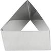 Kaufgut porzionatore coppapasta triangolare acciaio inox 7,5 cm