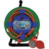 UTENSILERIA 1PZ AVVOLGICAVO GARDEN ELECTRALINE ARANCIO 2P+T 16A + SCHUKO N°XMMQ 2X1,5 MT 20: