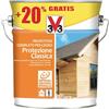 V33 Impregnante 3 Litri Noce Chiaro Protettivo Completo per Legno Protezione Cla